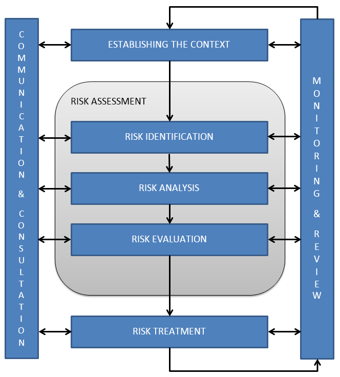 Risk Management Process Diagram